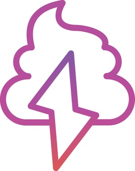 Poo Storm Vector Icon Design