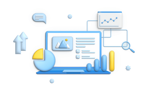 3D Illustration financial management concept and investment, Banner template of payment with money. png