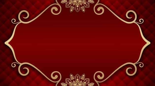 luxury background  with mandala ornament vector
