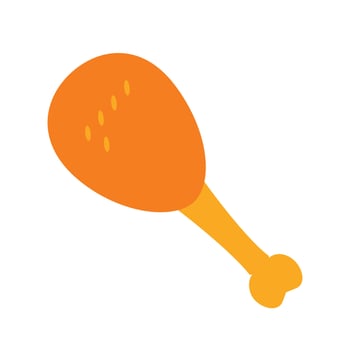 Sweets Confectionery fried chicken vector illustration icon