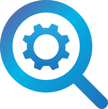 setting search gradient icon png
