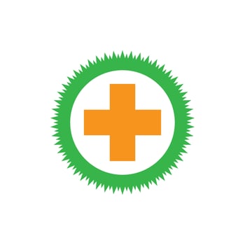 Medical care logo images vector