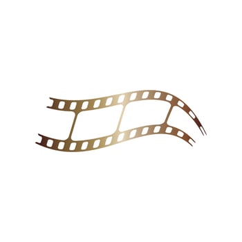 Filmstrip vector icon illustration