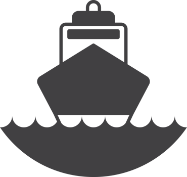 yacht illustration in minimal style png