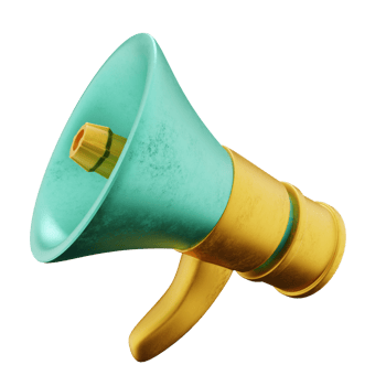 Megaphone 3D Business png