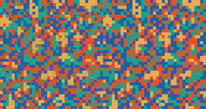 Modern Pixelated Digital fashionable camouflage pattern, vector illustration print. Seamless vector wallpaper background