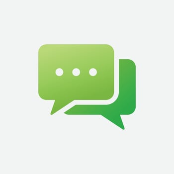 Conversation icon design vector, Meticulously Designed Conversation, Chat Icon illustration, Speech Bubble icon, symbol of chatting, comment or message icon vector