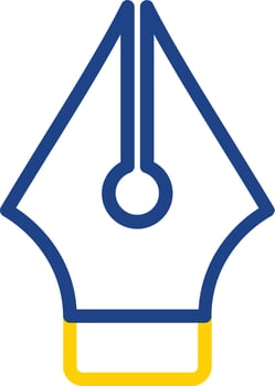 Pen Nib Vector Icon Design