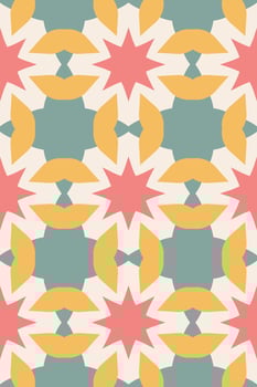 Decorative Seamless Colorful Pattern vector