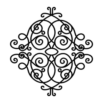 Classic frame ornament vector design