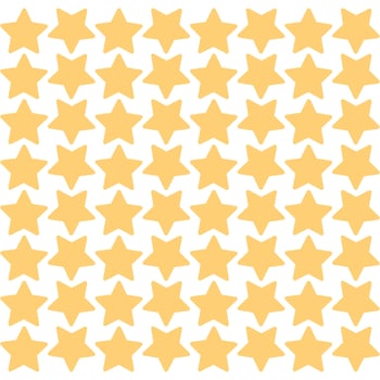 Abstract background vector design with yellow stars pattern