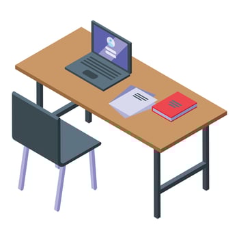 Home safety work icon isometric vector. Business people vector
