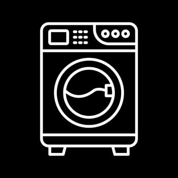 Washing Machine Vector Icon
