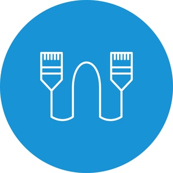 Internet Cable Vector Icon