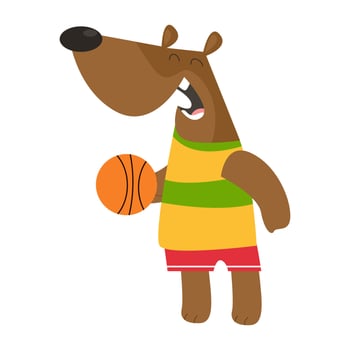 Cute Animal Cartoon Characters suitable for children's clothing designs vector