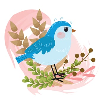 Cute Animals Cartoon Characters suitable for children's clothing designs vector