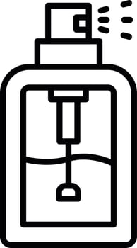 Perfume Creative Icon Design vector