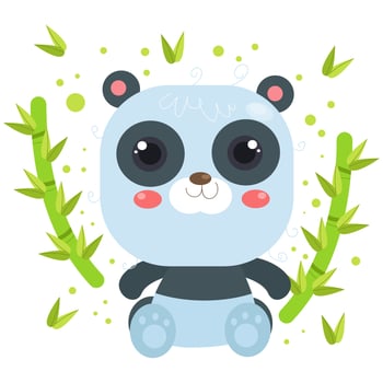 Cute Animals Cartoon Characters suitable for children's clothing designs vector