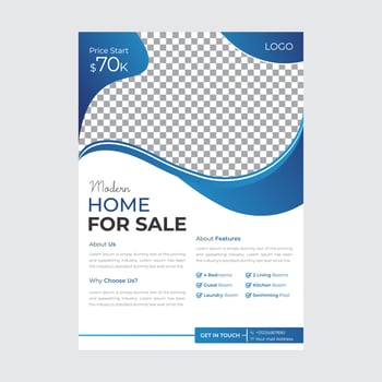 Colorful Abstract Modern Commercial Flyer, Poster Template for Multipurpose vector
