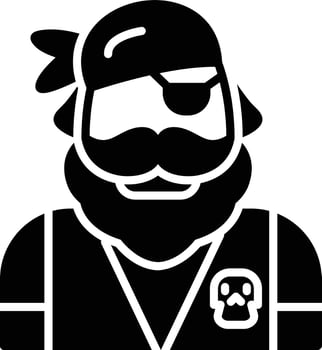 Pirate Creative Icon Design vector