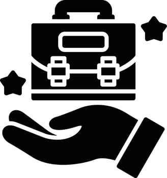 Job Opportunities Creative Icon Design vector