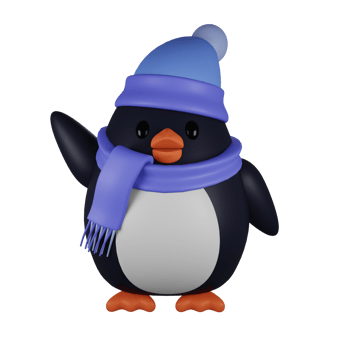 Winter 3d render illustration object png