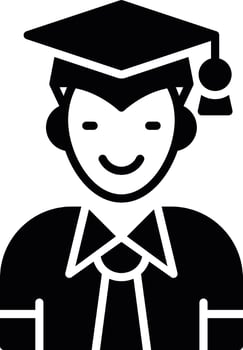 Graduate Creative Icon Design vector