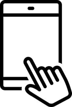 line icon for enables vector