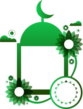 green islamic decoration png