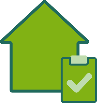 flat style home icon png