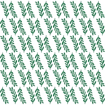 Background vector design with leaf pattern