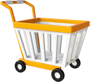 Trolley 3D icon. png