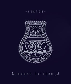 Chinese traditional art patterns vector