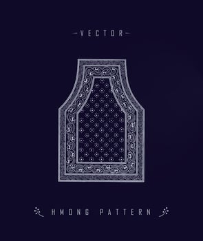 Chinese traditional art patterns vector