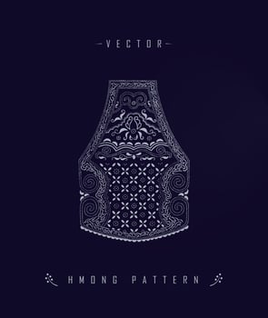 Chinese traditional art patterns vector