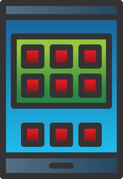Mobile Vector Icon Design