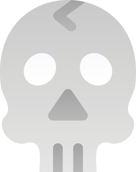 Skull Vector Icon Design