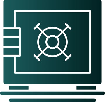 Safebox Vector Icon Design