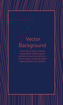 Vector abstract background on dark  color. Vector illustration.