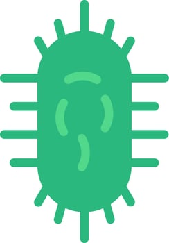 Bacteria Vector Icon Design