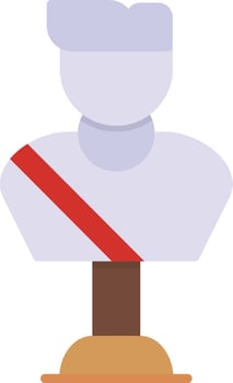 Sculpture Creative Icon Design vector