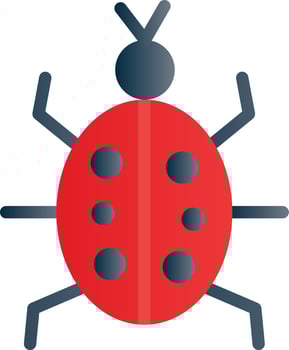 Bug Vector Icon Design