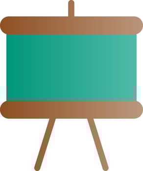 Chalkboard Vector Icon Design