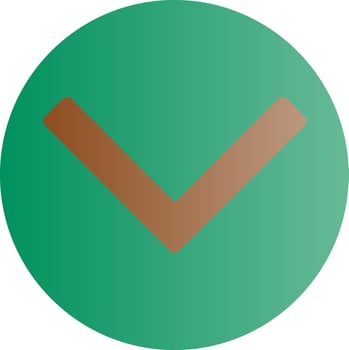 Chevron Circle Down Vector Icon Design