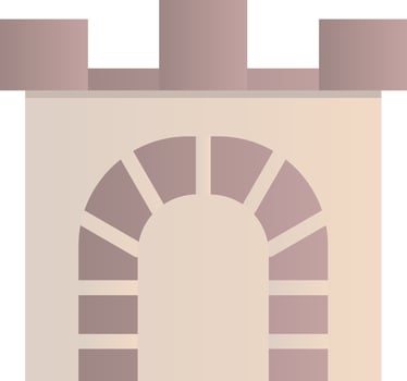Archway Vector Icon Design