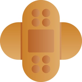 Band Aid Vector Icon Design