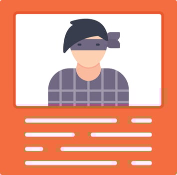 Wanted Creative Icon Design vector