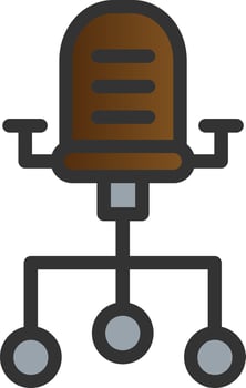 Chair Vector Icon Design