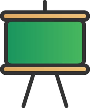 Chalkboard Vector Icon Design