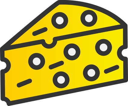 Cheese Vector Icon Design